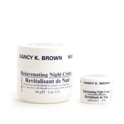 Nancy K Brown : Aloe Night Cream - Rejuvenating + 6% Glycolic