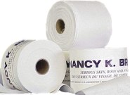 waxing strips cotton white